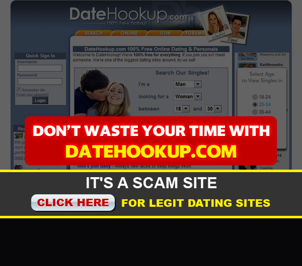datehookup home screen image